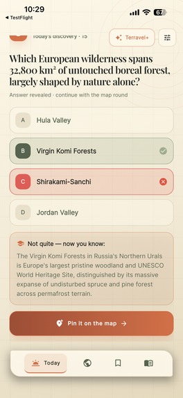 Terravel: Geography Quiz Game – screenshot 8