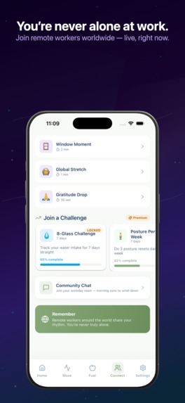 Syncro - Remote Work Wellness  – screenshot 1