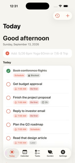Brainlist ADHD Calendar – screenshot 1
