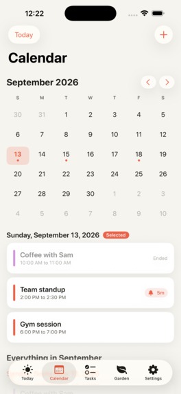 Brainlist ADHD Calendar – screenshot 2