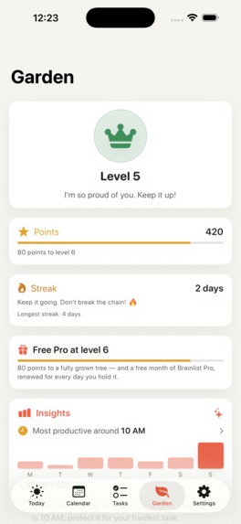 Brainlist ADHD Calendar – screenshot 6