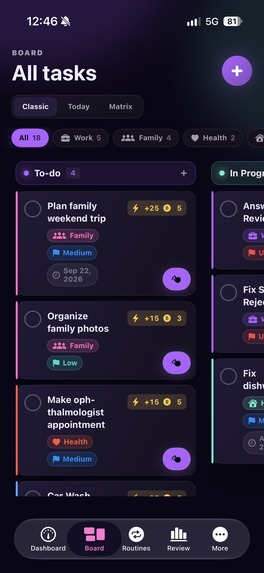 KanToDo – screenshot 3