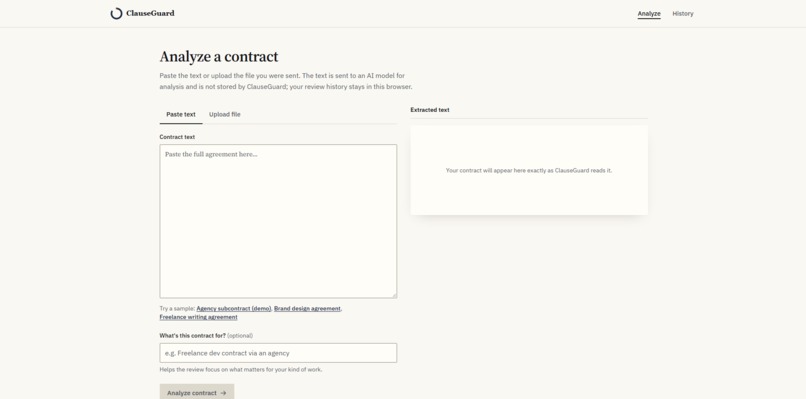 ClauseGuard – screenshot 2
