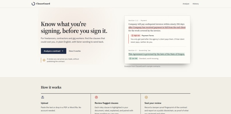 ClauseGuard – screenshot 3