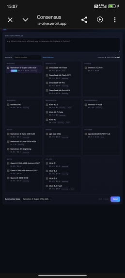 Consensus – screenshot 3