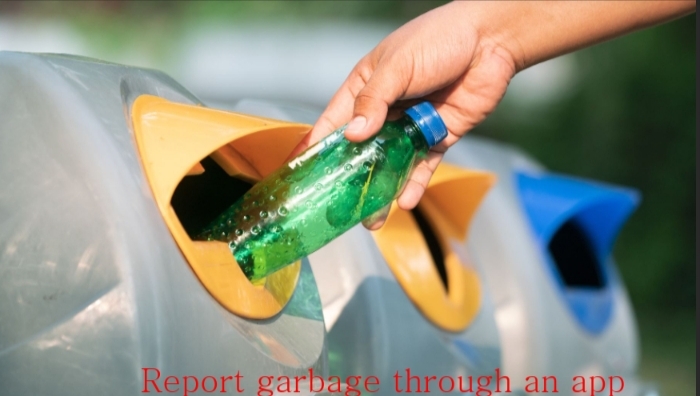 Report garbage through an app  – screenshot 3