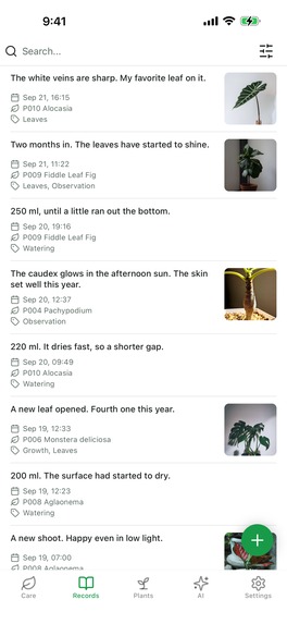 Plant Record - For Collectors – screenshot 4