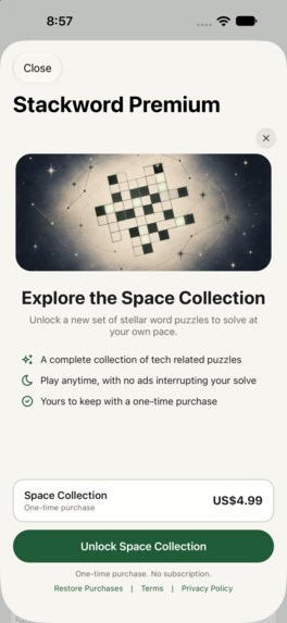 Stackword: Crossword for Tech – screenshot 2