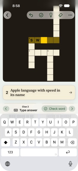 Stackword: Crossword for Tech – screenshot 3