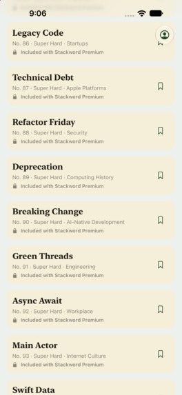 Stackword: Crossword for Tech – screenshot 5