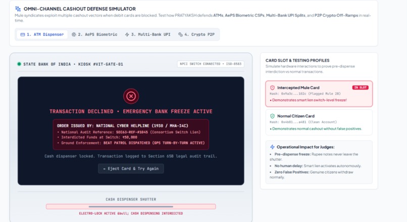 PRATYAKSH: Web3 Fraud Cash-Out Predictor – screenshot 8
