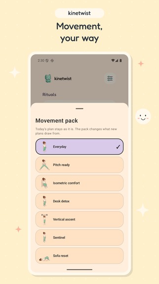 Kinetwist: Movement Snacks – screenshot 6