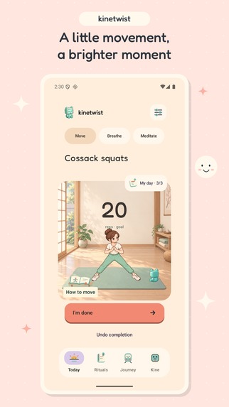 Kinetwist: Movement Snacks – screenshot 3