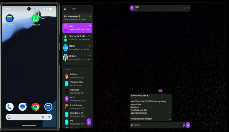 RakshaOS – screenshot 7