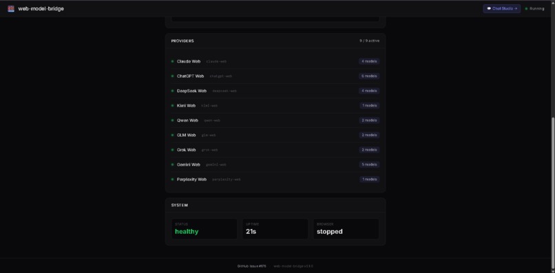 WebModel Bridge – screenshot 2