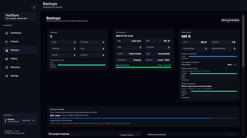 VaultSync – screenshot 3