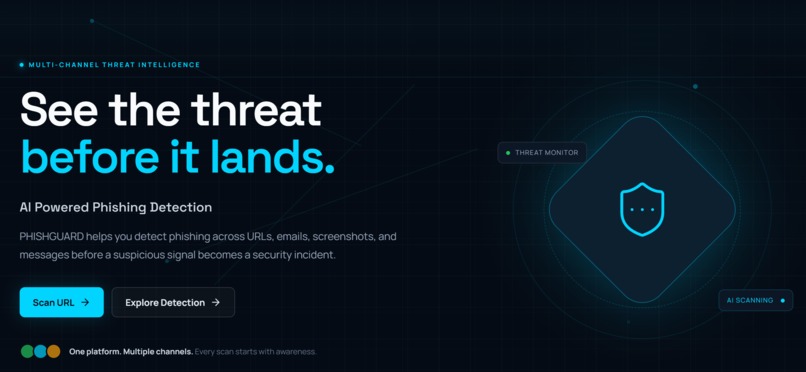 PhishGuard ML – screenshot 1