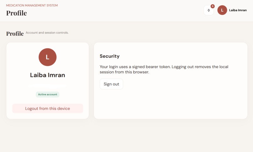MediTrack – screenshot 4