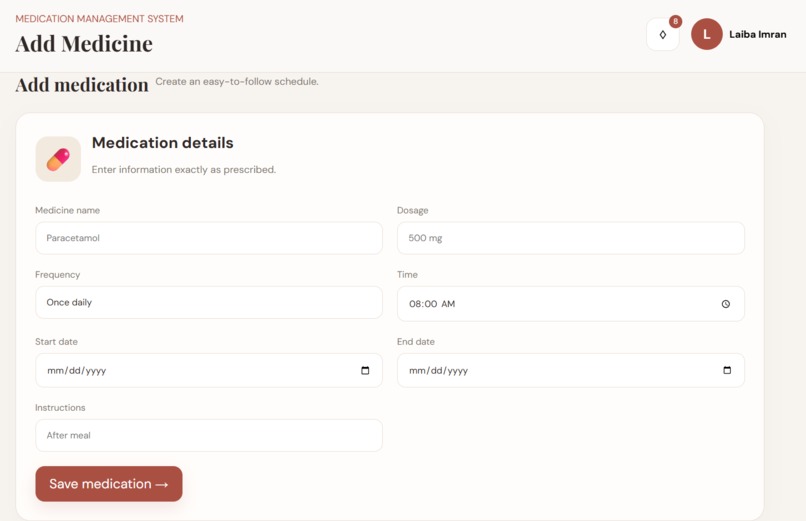 MediTrack – screenshot 7