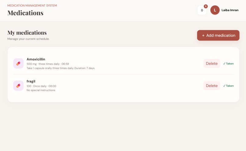 MediTrack – screenshot 8