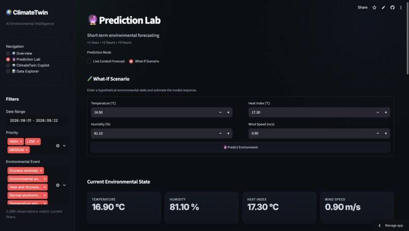 ClimateTwin AI – screenshot 6
