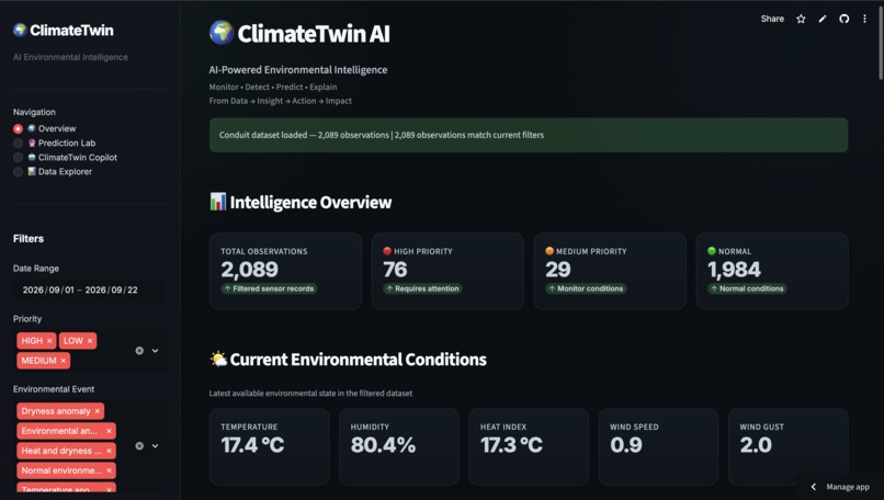 ClimateTwin AI – screenshot 7