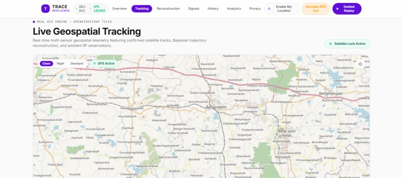 TRACE — Intelligent GPS-Loss Reconstruction – screenshot 3