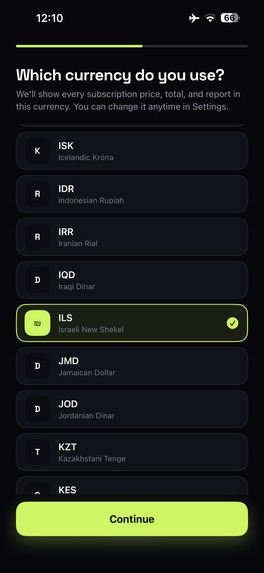 Subscription Tracker RenewBell – screenshot 11