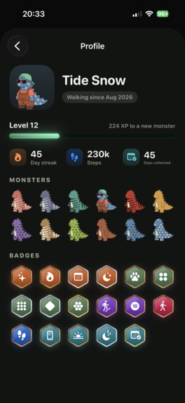 Cudex: Step Tracker – screenshot 2