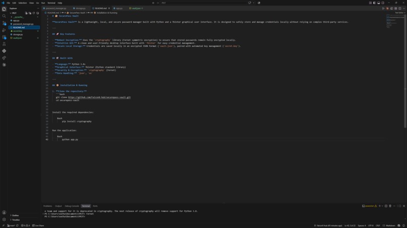 SecurePass Vault – screenshot 1