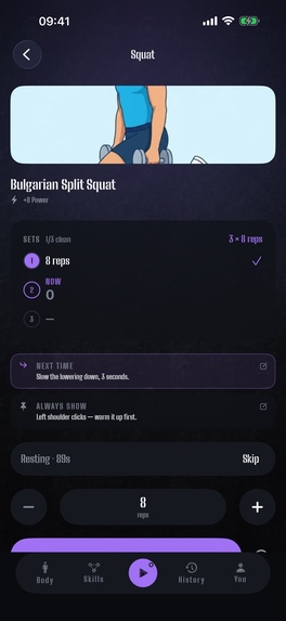 Ranked — Calisthenics Skill Rating – screenshot 12