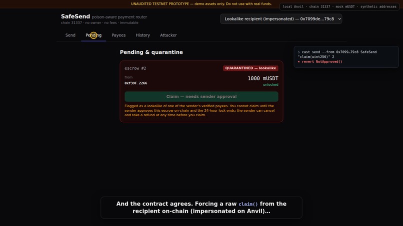 SafeSend – screenshot 5