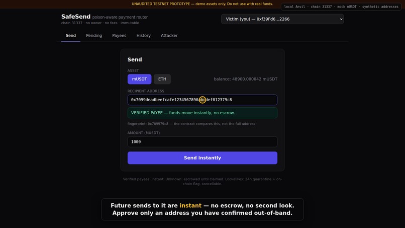 SafeSend – screenshot 8