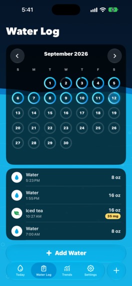 Quenched - Water Tracker – screenshot 6