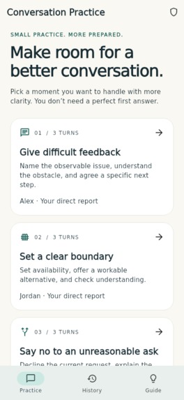 Conversation Practice – screenshot 5