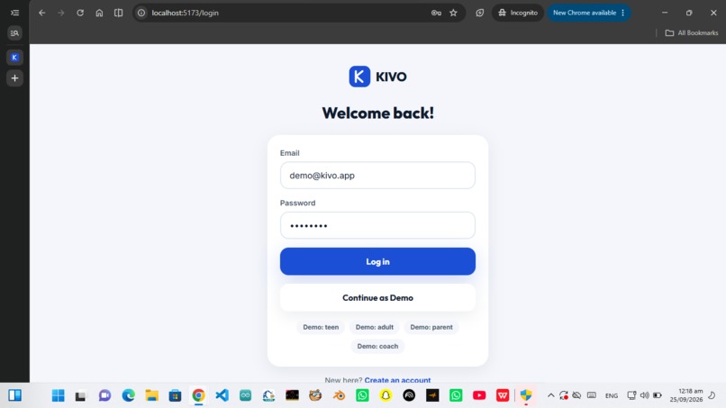 KIVO – screenshot 2
