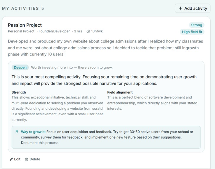 AppGap – screenshot 3