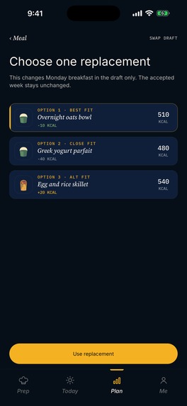 Mero Performance Meal Planner – screenshot 2