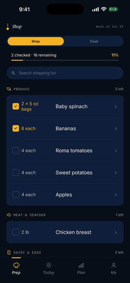 Mero Performance Meal Planner – screenshot 3