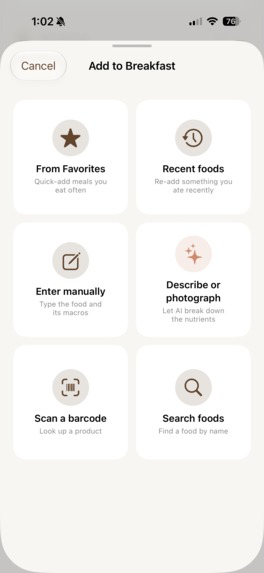 Calorie Cownter - Food Log – screenshot 10