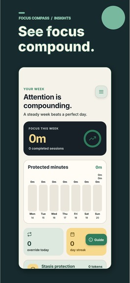 Focus Compass – screenshot 2