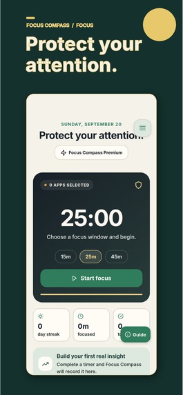 Focus Compass – screenshot 4