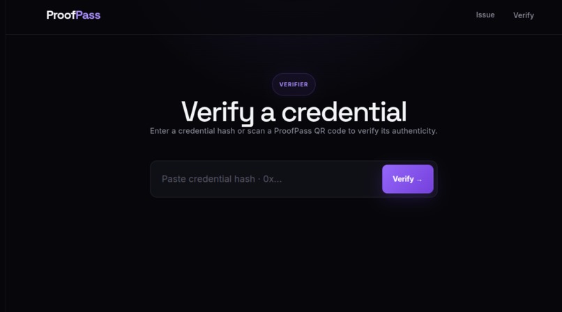 proof pass – screenshot 3