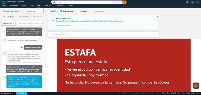 ScamShield for Alexa+ – screenshot 2