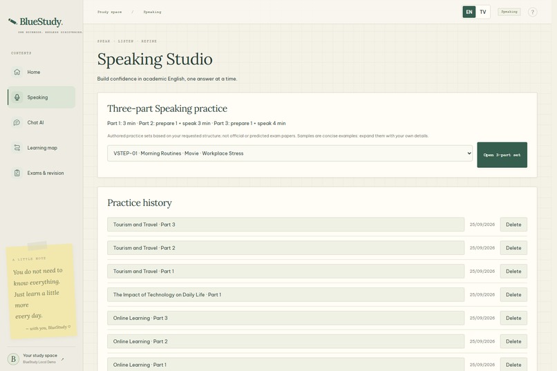 BlueStudy – screenshot 3