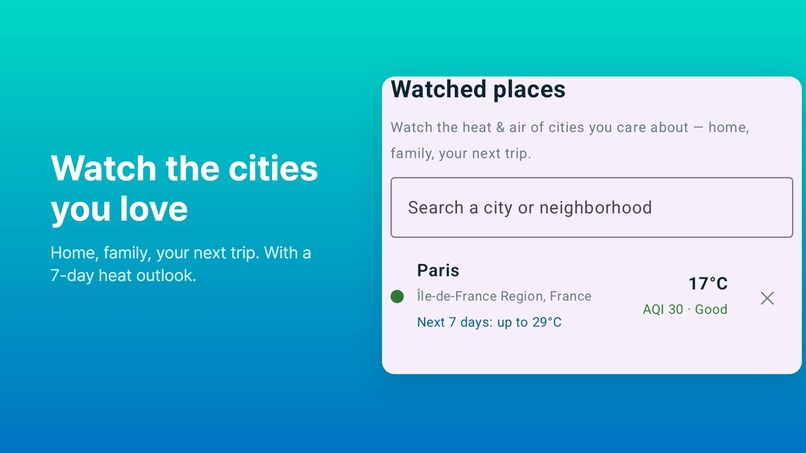 Cooly — Find cool, stay safe – screenshot 5