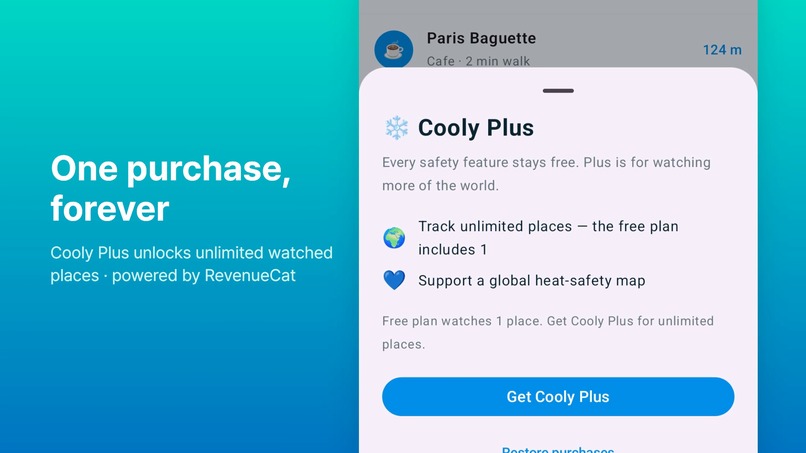 Cooly — Find cool, stay safe – screenshot 6