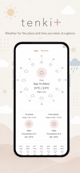 tenki+ - My Weather – screenshot 2