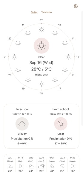 tenki+ - My Weather – screenshot 1
