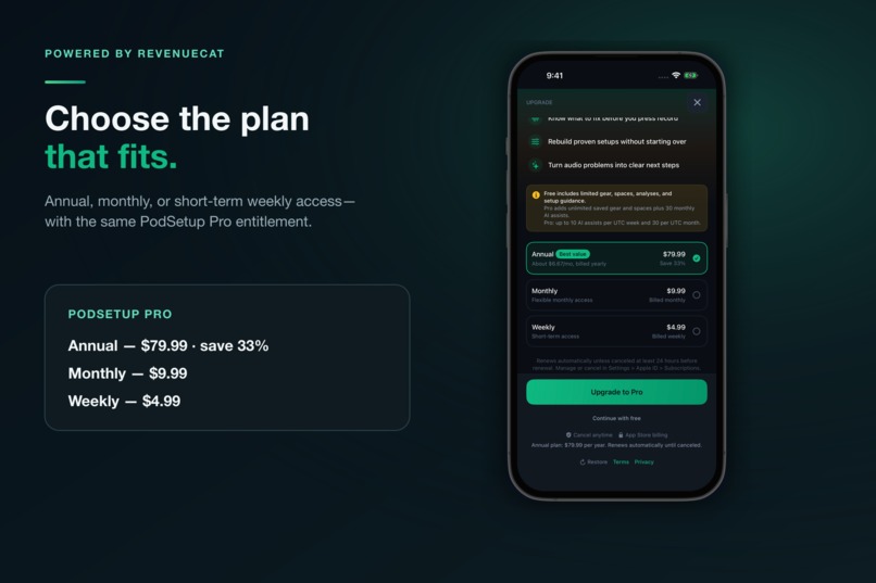 PodSetup Studio – screenshot 8